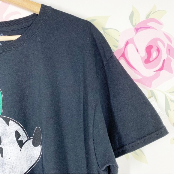 Disney Mickey Mouse St. Patrick’s Graphic Short Sleeves Crew Neck Shirt L - Picture 3 of 6